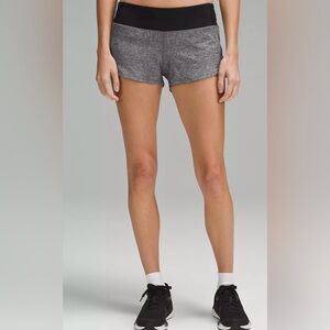 Lululemon speed short low rise 2.5 inch seam size 10